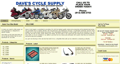 Desktop Screenshot of davescyclesupply.com